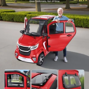 4-Wheel Enclosed Mobility Scooter