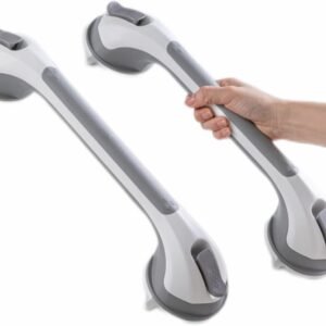 Easy-Grip Suction Grab Bars for Seniors 2-Pack
