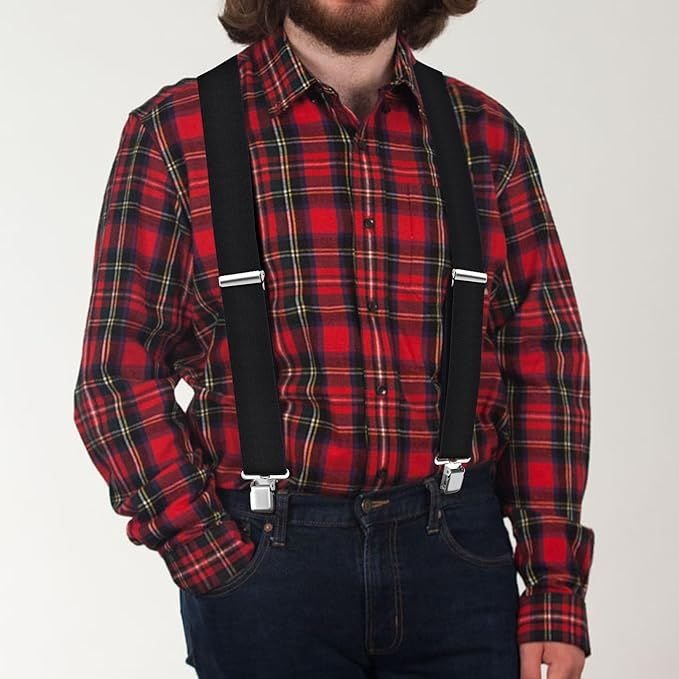 Heavy Duty Suspenders for Seniors – Comfortable No-Slip Support for All-Day Wear